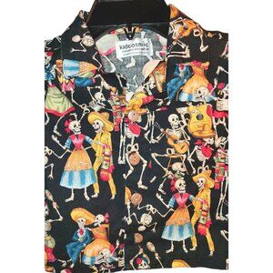 Day of The Dead Kid Cosmic Baby 12m Short Sleeve Shirt  •AF